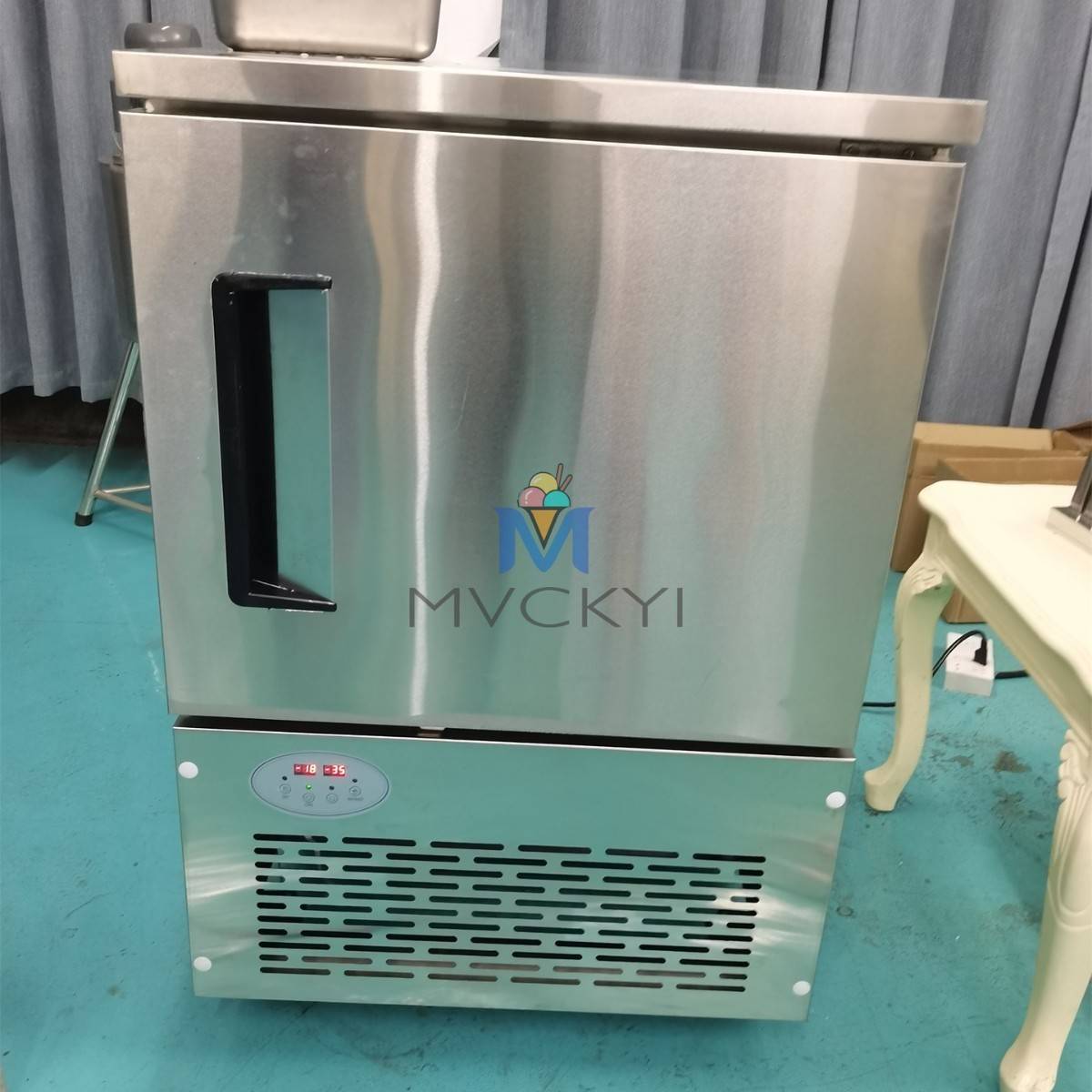 明毅速冻柜商用速冻冷柜零下80度急冻柜插盘包子饺子海参速冻机 - 图2