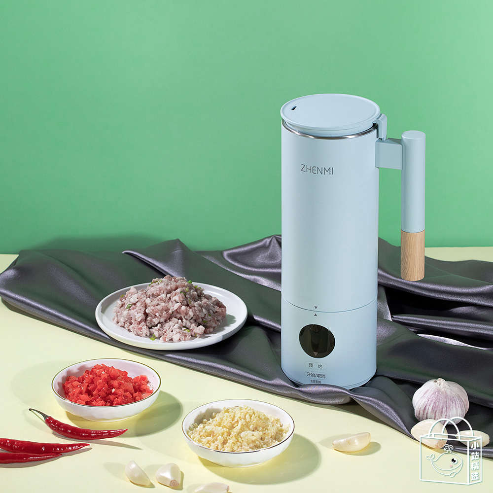 臻米迷你破壁机家用小型全自动破壁免过滤免煮多功能豆W浆机P1Pro - 图1