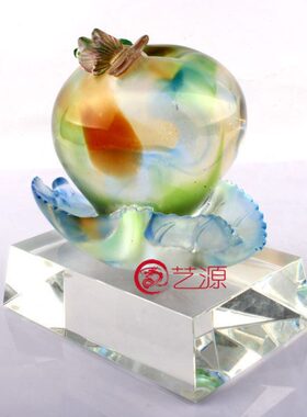琉璃摆件富贵平安送家人亲戚朋友同事结婚生日圣诞节平安夜礼物