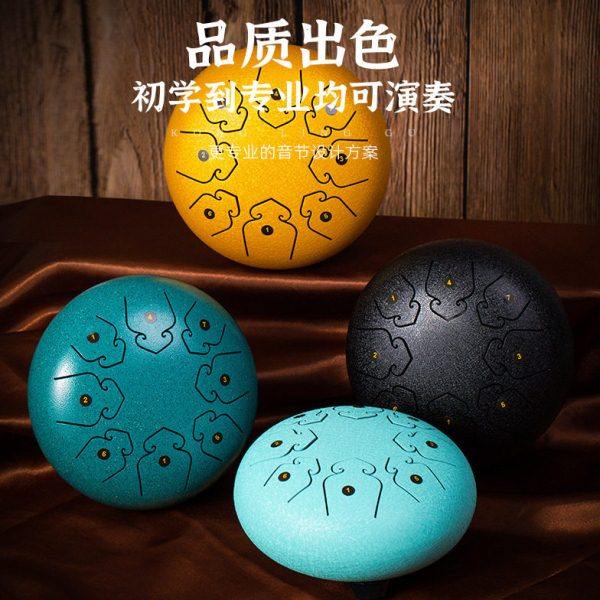 空灵鼓4寸9音/6寸8音C调儿童初学者钢舌鼓梵音忘忧鼓打击型乐器,淘宝优惠券,粉丝福利购,淘宝优惠卷