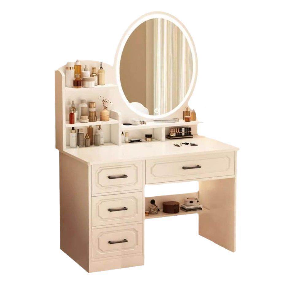 欧化式梳妆台室约现代简2025年新款书桌化妆桌PQP一卧体妆台梳妆,淘宝优惠券,粉丝福利购,淘宝优惠卷