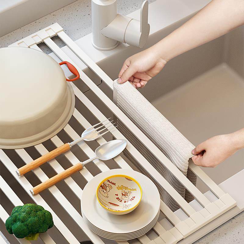 厨水槽沥水架304锈钢洗池水池置物碗架放碗TTqwzhwf不碟收纳沥水,淘宝优惠券,粉丝福利购,淘宝优惠卷