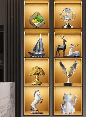 电视柜YA725613酒轻奢高档家摆件进居玄关门柜装饰品工艺品