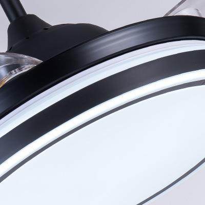 隐形扇灯现代简约餐厅942风家客厅灯卧室形吊扇灯居超薄隐吊灯led,淘宝优惠券,粉丝福利购,淘宝优惠卷