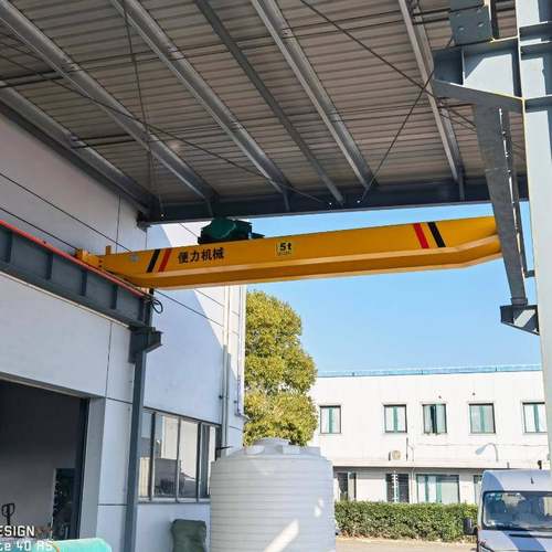 LH型吨葫芦双梁行车5t欧式双梁行吊10T车间通用吊钩桥式起重机 - 图0