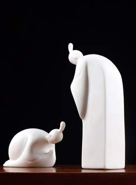 威弗列德教师节毕业送老师陶瓷礼品白瓷授业N解惑人物桌面家居摆