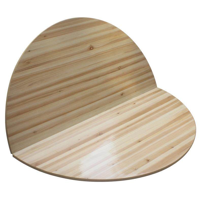 家LXK用酒店实杉木圆大桌面加转盘饭店酒席板折叠圆形餐木桌圆台,淘宝优惠券,粉丝福利购,淘宝优惠卷