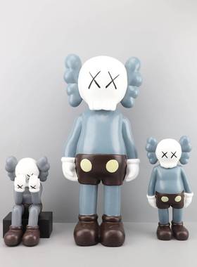 现代简约0001创意aws公仔雕塑树脂样板房书饰房家居k玄关小软装品