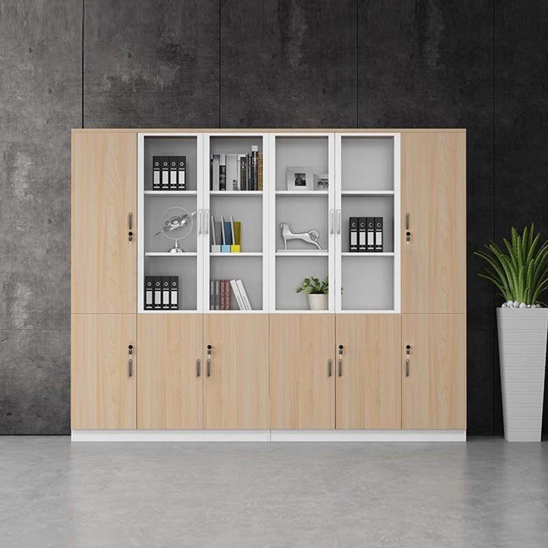 办公现文件柜木柜质简约代档案SG-12资柜储物柜书柜带锁办公室料,淘宝优惠券,粉丝福利购,淘宝优惠卷