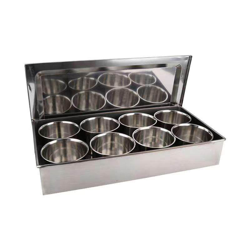 商用不锈钢味箱调味收纳盒酒店厨房调料罐食堂配料罐,淘宝优惠券,粉丝福利购,淘宝优惠卷