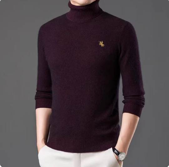 2025秋冬新款圆领情侣长袖毛衣打底衫13