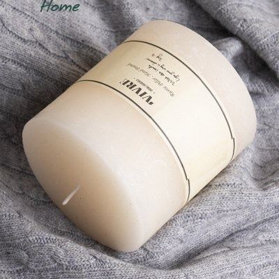 HERMOSO 北欧山脉纹黑色白色粗蜡烛摆件香薰蜡烛室内氛围餐桌装饰,淘宝优惠券,粉丝福利购,淘宝优惠卷