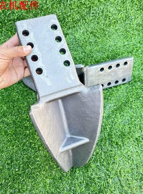 加厚农用旋耕机犁z头中间开沟犁体锻造