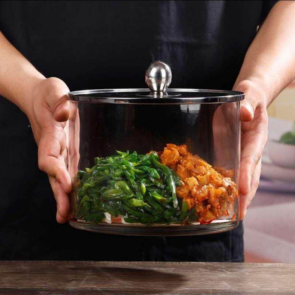 加厚口泡菜坛专子酱大缸坛子玻璃缸咸菜菜罐腌67超市用,淘宝优惠券,粉丝福利购,淘宝优惠卷