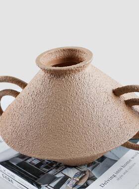 现代简耳花器摆件家居店铺别墅礼样约板GD-A1372房乔双迁送创意软