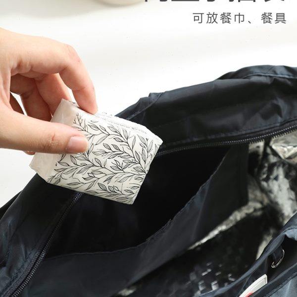 日式简约便当包超轻防水便携手提带饭包铝箔保温上班族午餐饭盒袋,淘宝优惠券,粉丝福利购,淘宝优惠卷