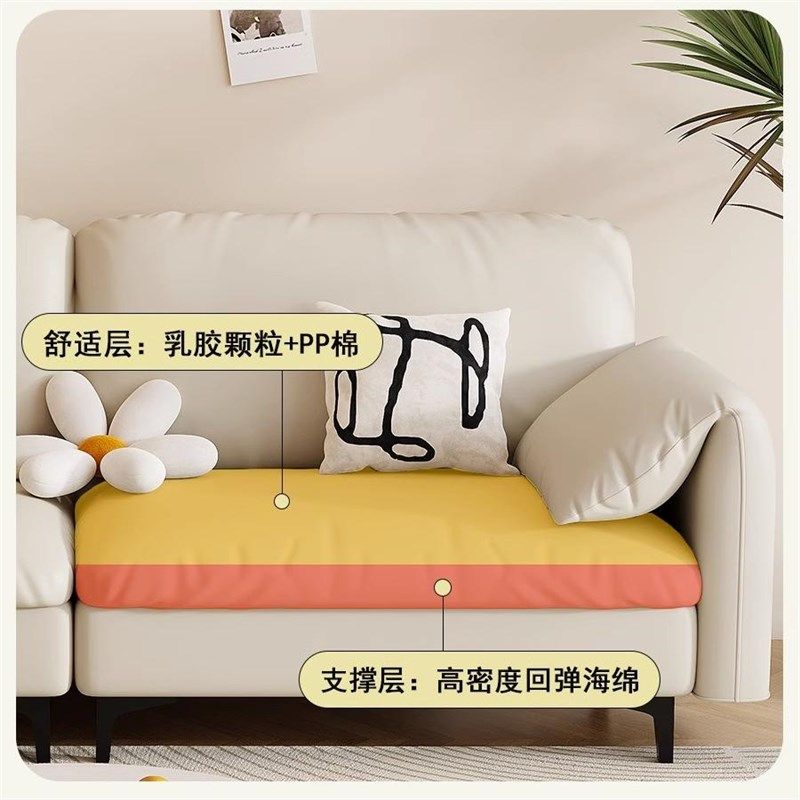 小户型沙发客厅卧室租房公寓猫爪皮布沙发床两用多功能折叠2024款,淘宝优惠券,粉丝福利购,淘宝优惠卷