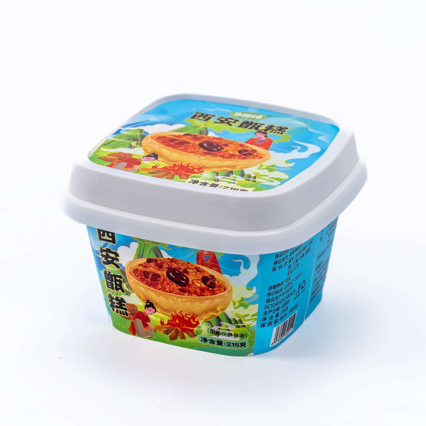 思粮缘甑糕西安特产红枣芸豆镜糕陕西特色美食小吃即食八宝饭盒装