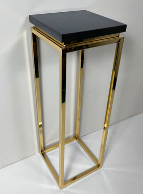 摆件放置台客厅玄关地台橱窗陈列落地柱子石墩摆件底座基座雕塑台