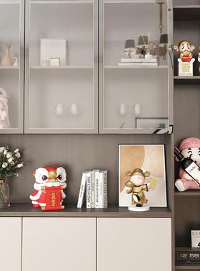 国财潮神爷喜庆入乔迁新居礼品摆zls20231件户玄关客厅边柜餐家居