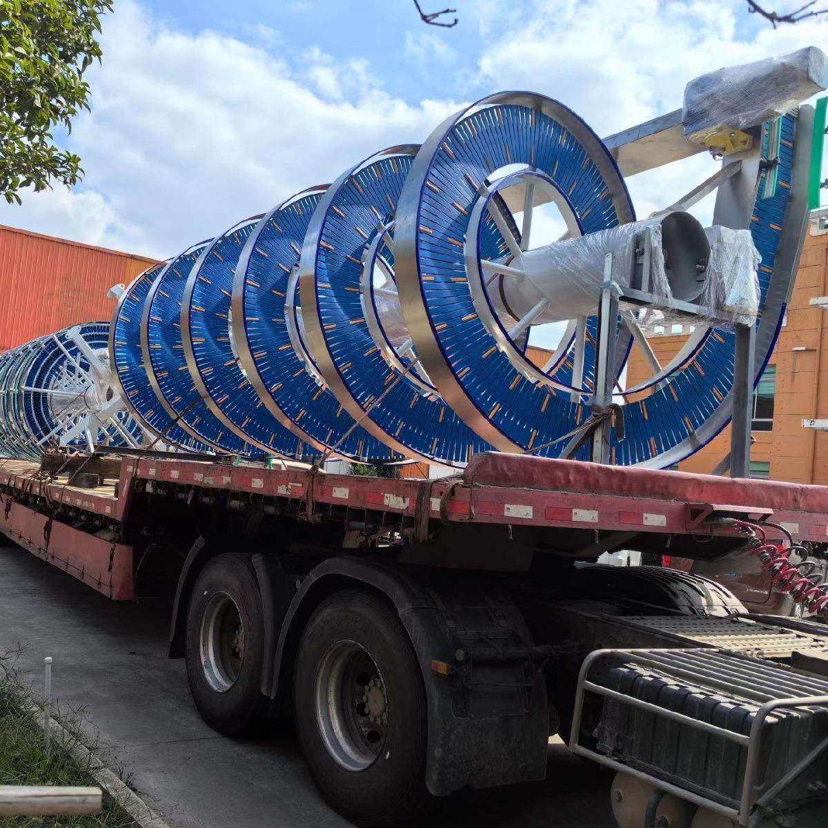 螺旋升降输送机全自动螺旋链板上料机物流仓储垂直提升旋转流水线,淘宝优惠券,粉丝福利购,淘宝优惠卷