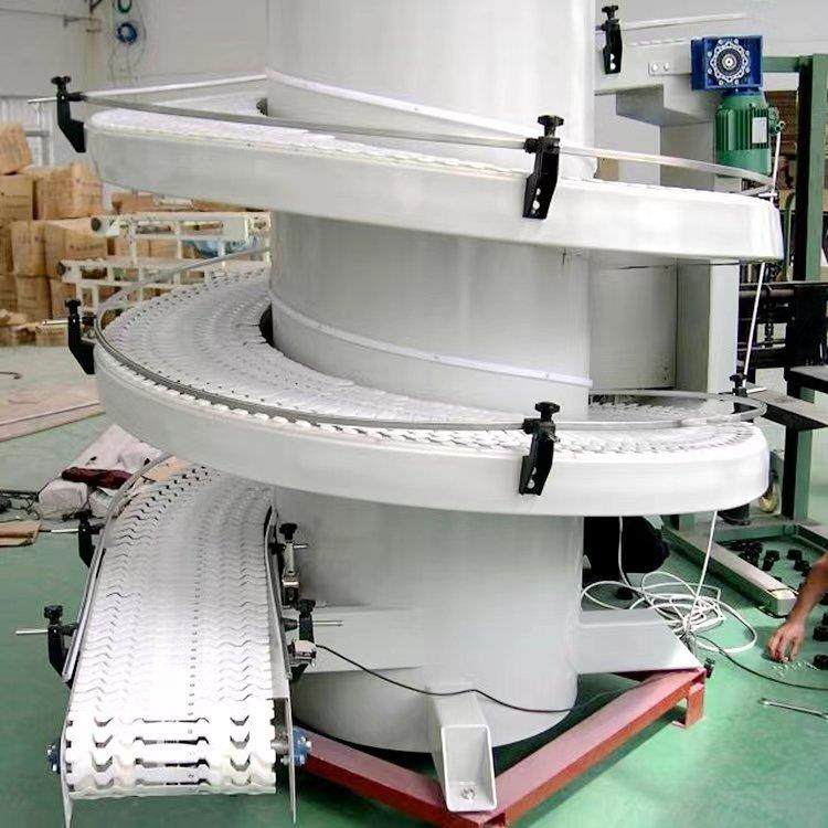 螺旋升降输送机全自动螺旋链板上料机物流仓储垂直提升旋转流水线,淘宝优惠券,粉丝福利购,淘宝优惠卷