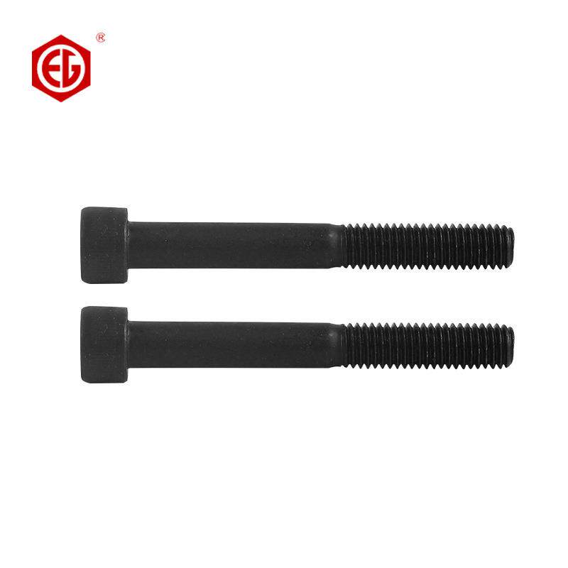 鹏驰黑色DIN912螺钉12.9级半牙内六角螺丝M6M8M12M14M16细牙半牙 - 图3