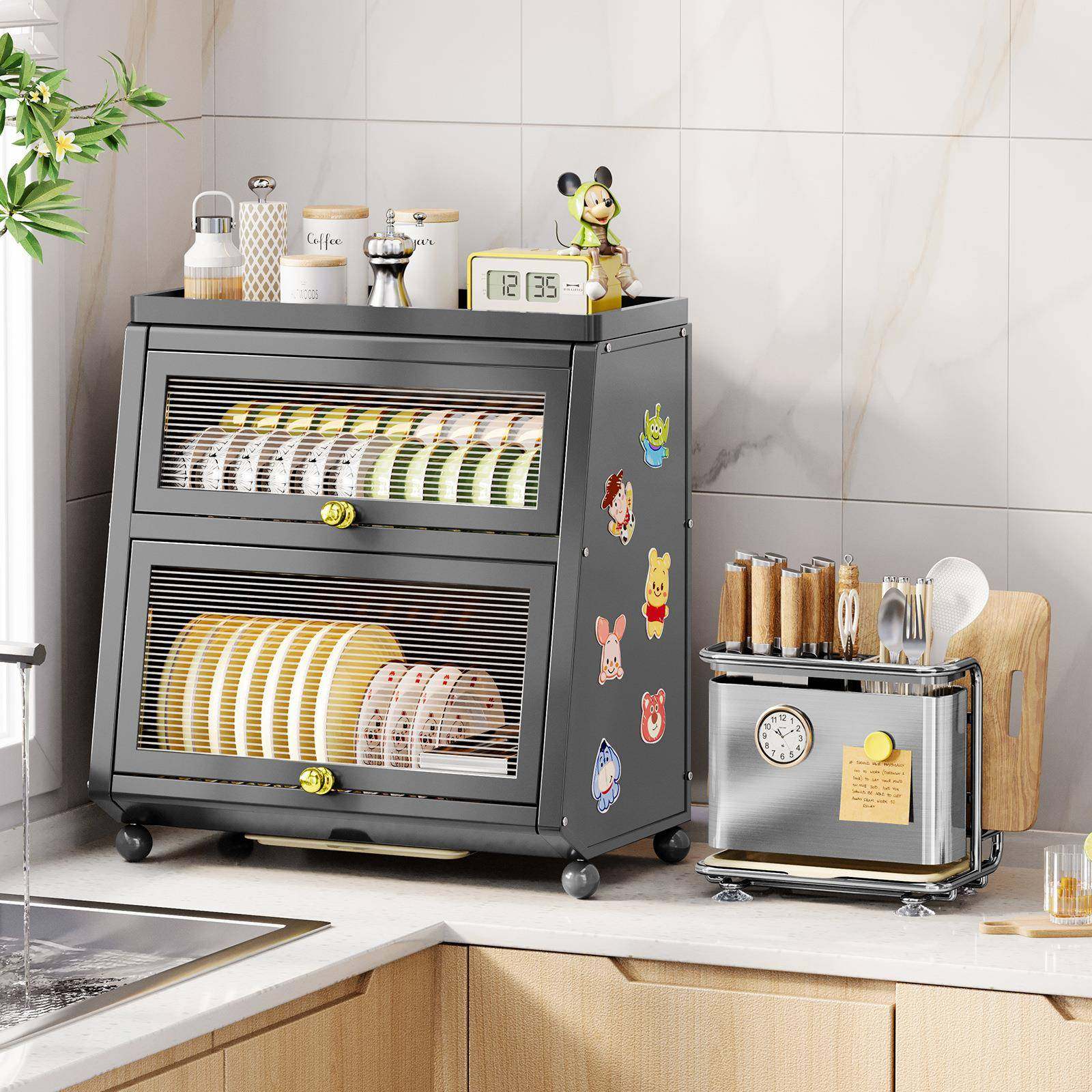 收厨碗碟纳架台面置物架放房碗盘沥水架碗柜功多能WG280101碗筷餐,淘宝优惠券,粉丝福利购,淘宝优惠卷