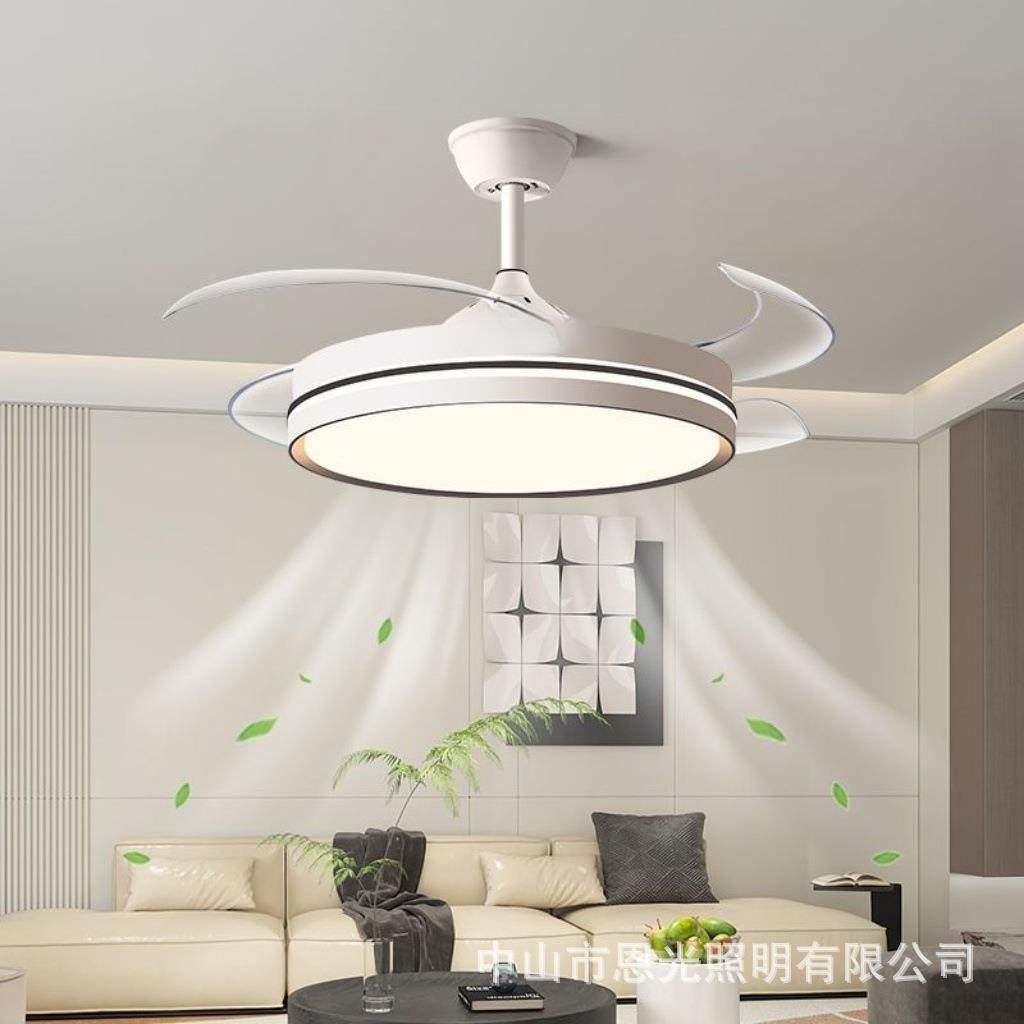 护眼吸顶吊风灯简山约智能客厅卧室扇餐厅风扇灯灯扇一体扇8灯中,淘宝优惠券,粉丝福利购,淘宝优惠卷
