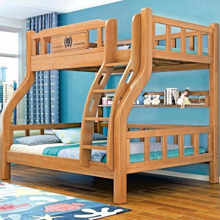 宿舍上铺成人床上实下木童子母床家922#用下铺儿床高低铺带书架工,淘宝优惠券,粉丝福利购,淘宝优惠卷