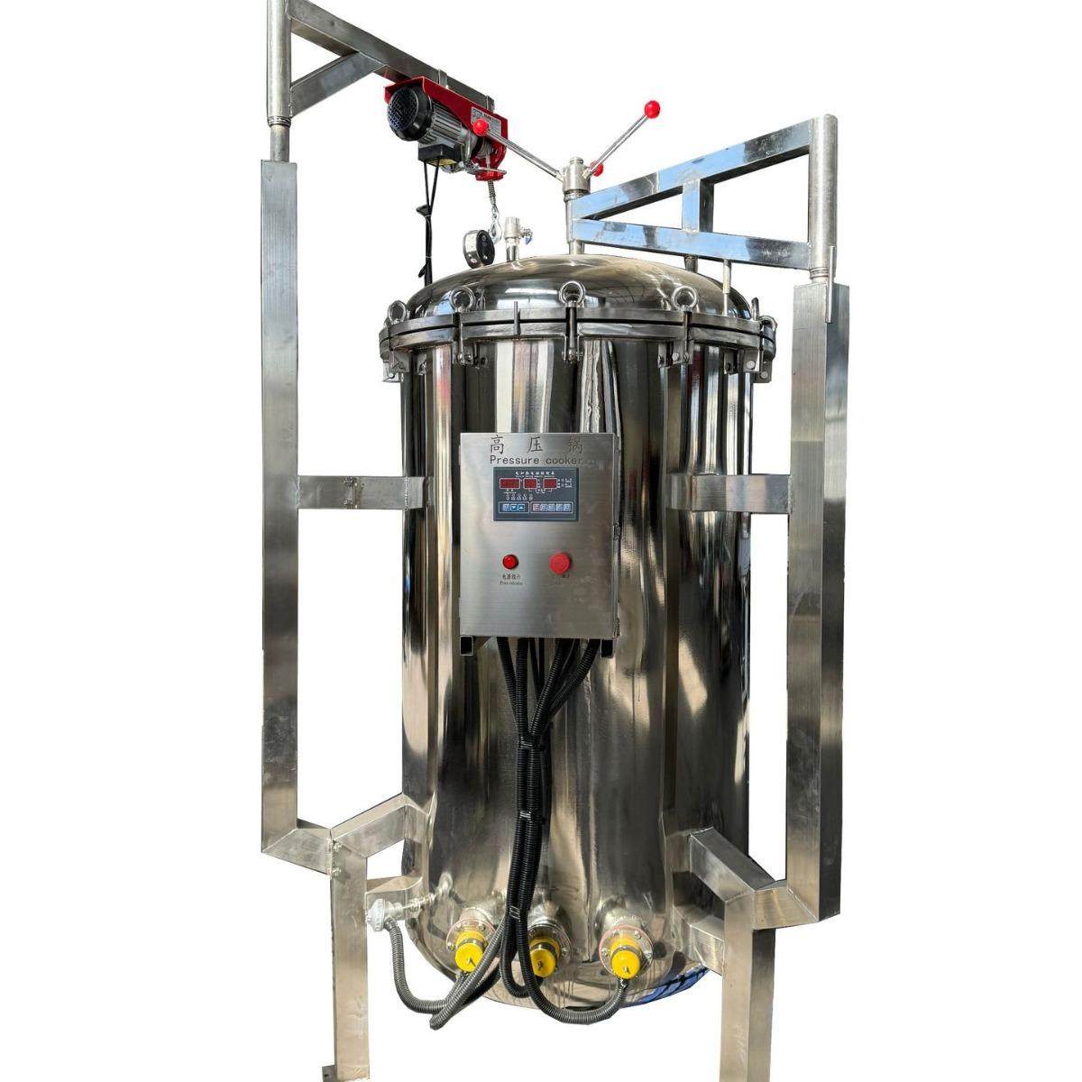 电加热粽子蒸煮锅大型肉制品高压煮锅电加热压力蒸煮设备,淘宝优惠券,粉丝福利购,淘宝优惠卷