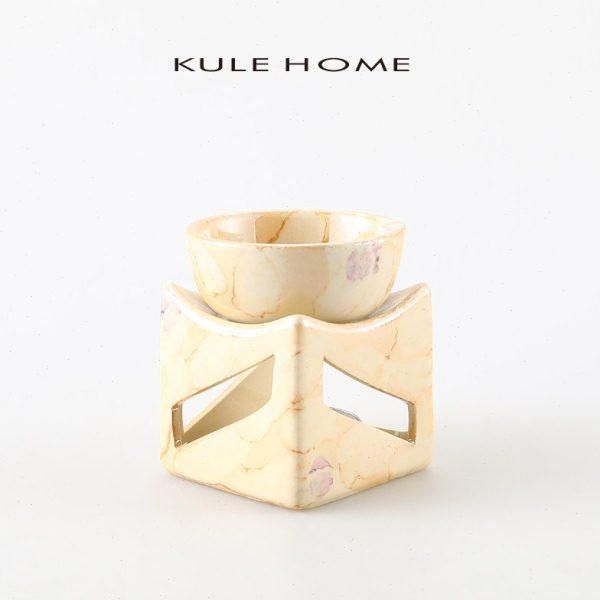 KULE HOME 香薰炉室内蜡烛香薰灯陶瓷家用香粉香熏炉卧室精油灯炉,淘宝优惠券,粉丝福利购,淘宝优惠卷