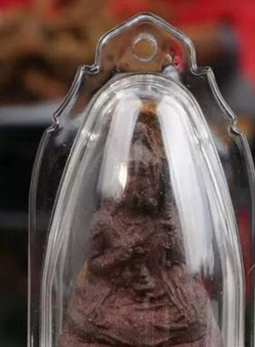 亚克力材质空盒泰国佛牌佛像防尘壳保护壳可放缘品经文男女吊坠