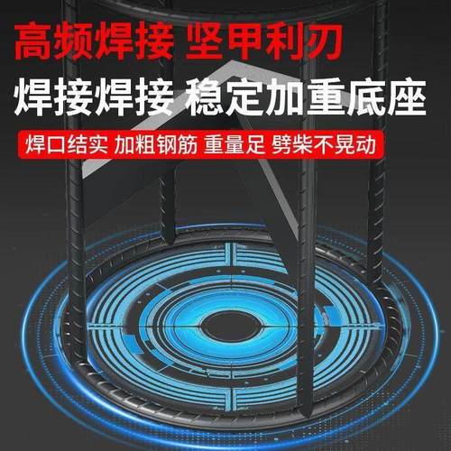 劈柴神器家用农村户外大号斧砍柴专用工具手动快速十字劈材机 - 图3