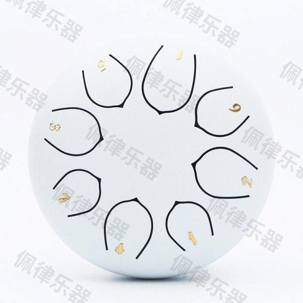 初学打击乐器无忧鼓 礼品手碟儿童乐器全音阶佩律6寸8音空灵鼓,淘宝优惠券,粉丝福利购,淘宝优惠卷