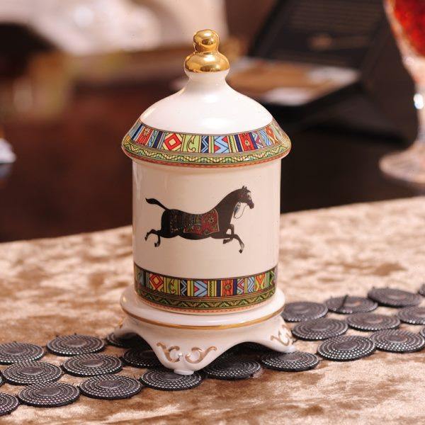 欧式陶瓷牙签筒罐瓶棉签盒筒罐家用牙线盒筒客厅茶几餐桌装饰摆件,淘宝优惠券,粉丝福利购,淘宝优惠卷