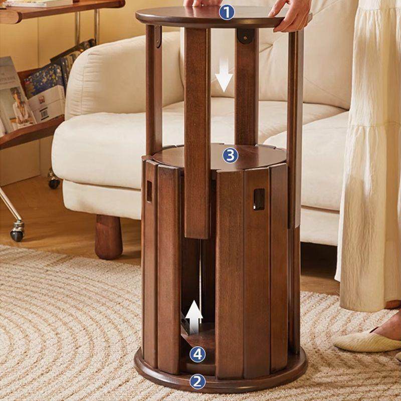 实木叠板凳家用多功能组合凳新中式餐厅圆叠子凳备用788可收纳凳,淘宝优惠券,粉丝福利购,淘宝优惠卷