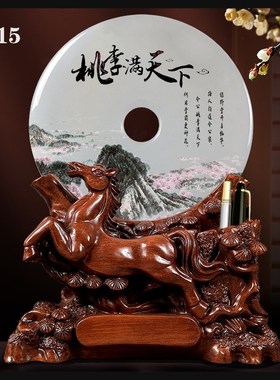 毕业送老师的礼物实用定制logo高档教师退休纪念品办公室笔筒摆件