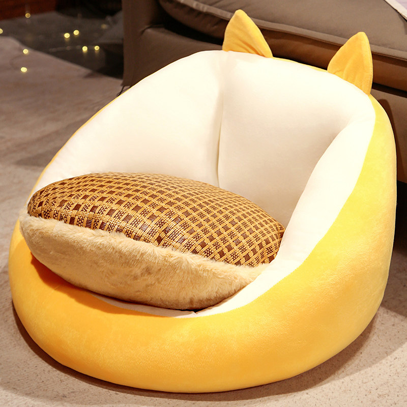 Futon cushion on the floor f reading children's backrest living room pouf balcony bay window tatami lazy sofa soft fart