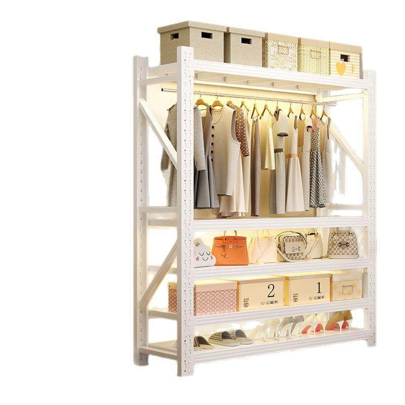 货衣柜碳钢挂衣租房家架架用开放式卧室收纳简衣橱组装多易PQQ层,淘宝优惠券,粉丝福利购,淘宝优惠卷