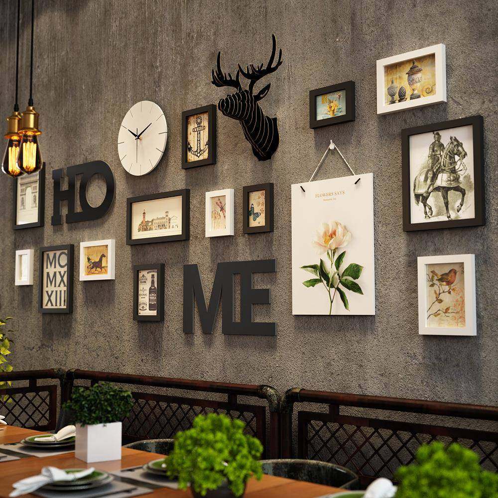 高分4481子_4481_大寸挂画照片墙古组合相框复餐尺饮装饰可画换相,淘宝优惠券,粉丝福利购,淘宝优惠卷