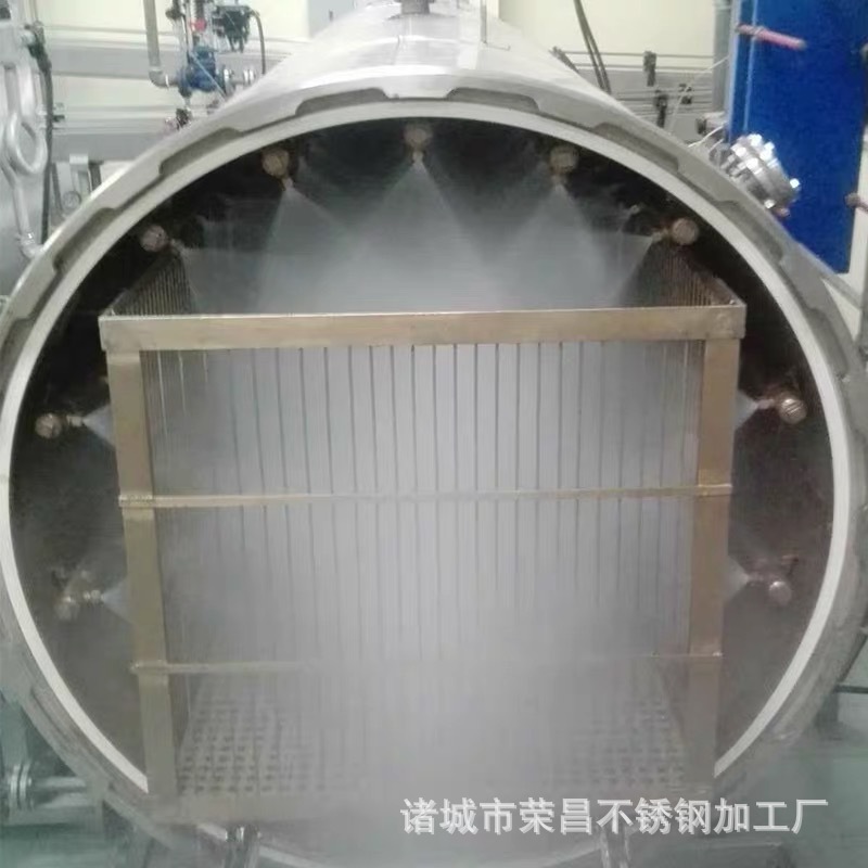 双层水浴式杀菌釜 高温杀菌锅 肉制品鸡爪猪蹄袋装食品高温杀菌 - 图2