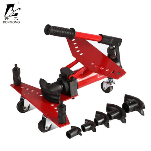 新款SWG-25液压弯管机 手动弯管器10-25MM钢管铁管不锈钢圆管 - 图0