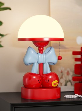 喜结联樱台灯摆件结婚礼物送新人新娘闺蜜订婚喜庆婚房床头装饰品