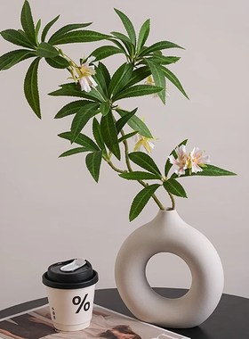 高档水石榕仿真花假花摆设仿生绿植盆栽室内客厅装饰花摆件