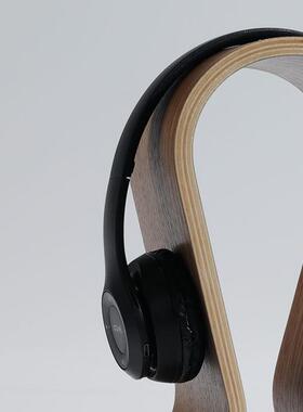 现代简约摆胡桃木质耳机摆件电视柜GD-H222书房儿架童房音乐主样