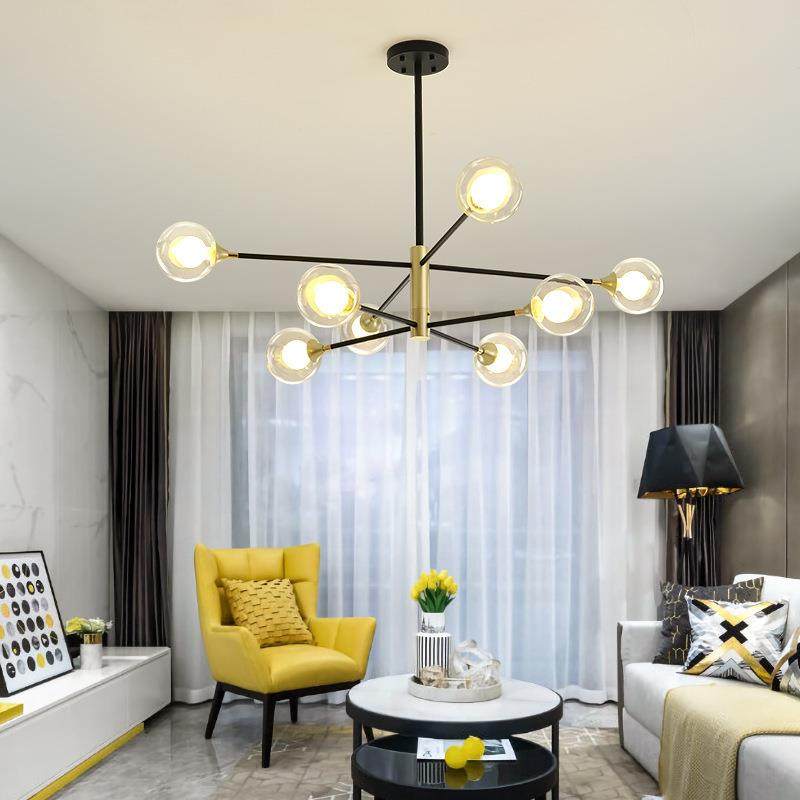 现代简约小客厅个性分子餐45396厅卧室北欧灯具后代吊现灯玻灯璃,淘宝优惠券,粉丝福利购,淘宝优惠卷