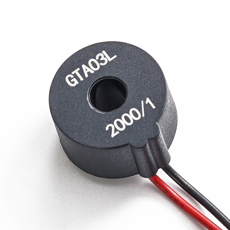 GTA03Le内孔5mm仪表引线式交流小型微型电流互感器0-24A 精度0.2% - 图2
