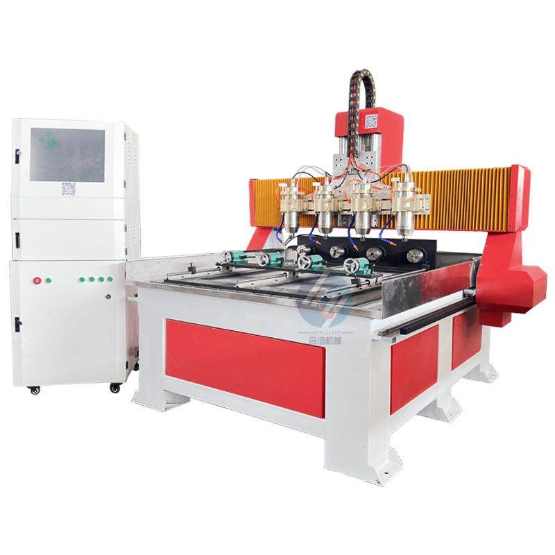 多头玉石雕刻机厂家三维立体圆雕四轴联动木材广告亚克力数控3d,淘宝优惠券,粉丝福利购,淘宝优惠卷