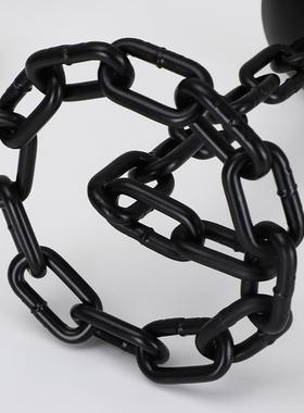 现代约楼工业风复古铁链简烛台风样板间k061售处中铁艺烛台锁链古